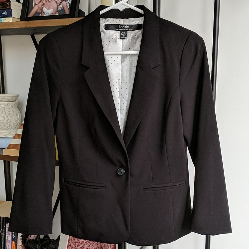 Classic Black Blazer